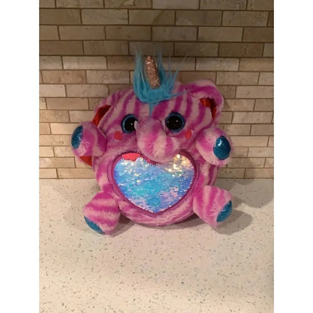 11"‎ Zuru Rainbowcorn Unicorn Elephant Plush Stuffed Animal b37